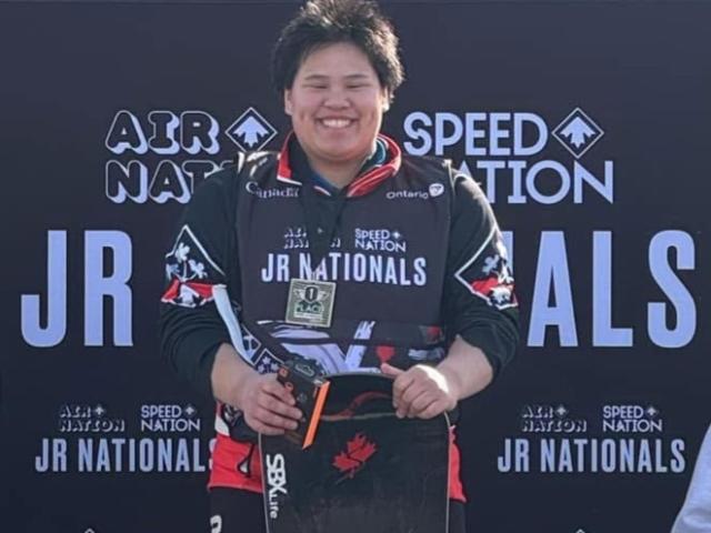 Winning 1st at Canadian Jr. Nationals 2025