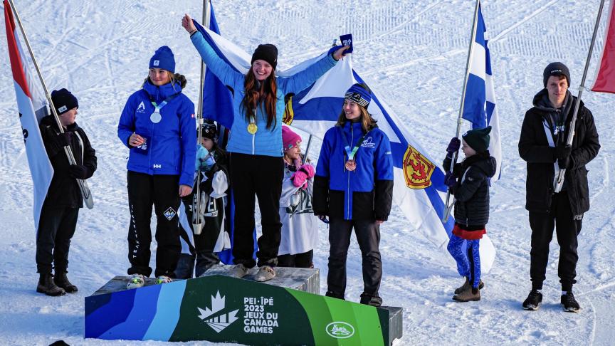 Podium, GS Canada Games