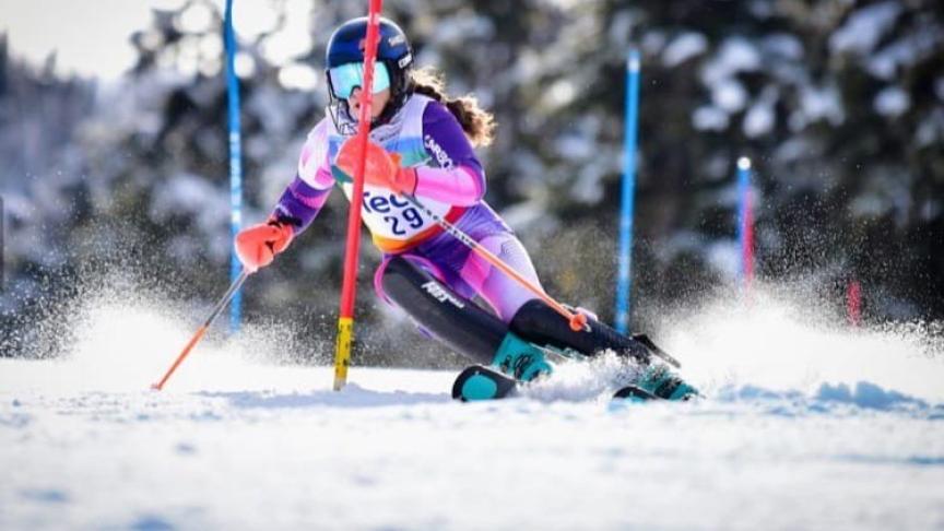ripp'n up the slalom course