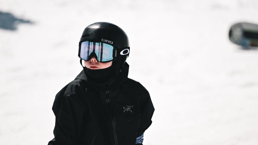 Alex looking up