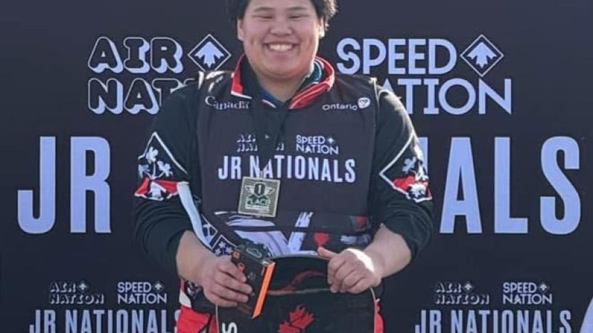 Winning 1st at Canadian Jr. Nationals 2025