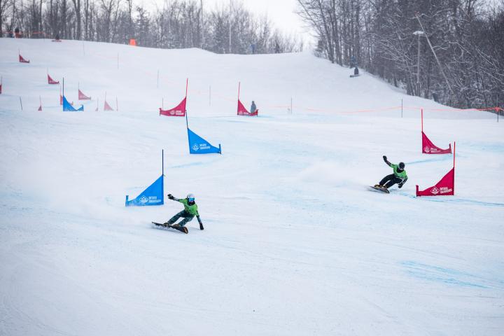 snowboarding